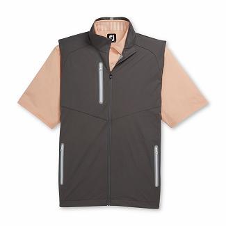 Men's Footjoy Golf Vest Black NZ-315517